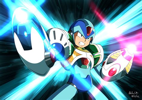 double megaman|mega man double buster.